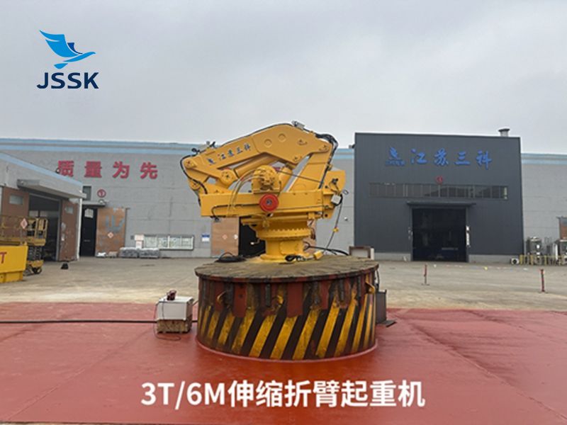 3T6M Telescopic Knuckle Boom Crane