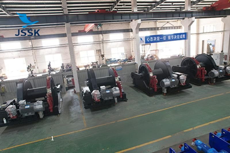 160T Electric Variable-Frequency Positioning Winch