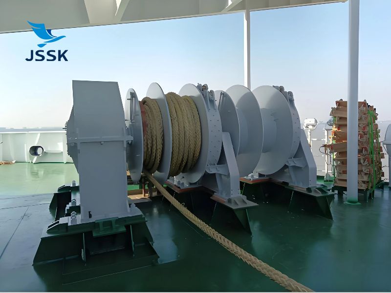 300kN Mooring Winch (Twin Capstan)