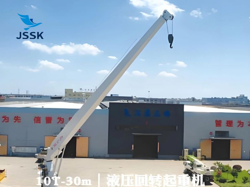 10T30M Hydraulic Slewing Crane
