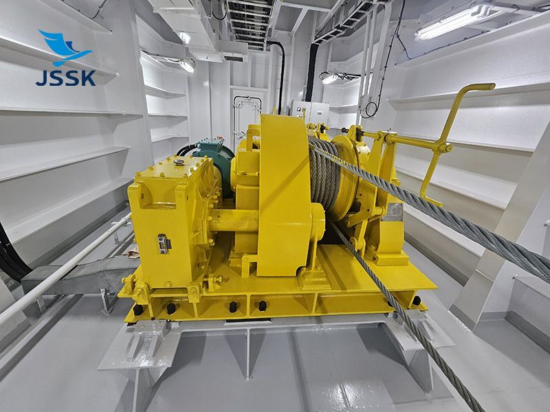Cabrestante vertical el&eacute;ctrico 200kN