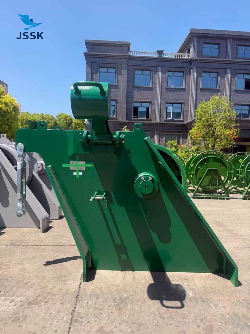 &phi;92mm Tope de cadena tipo guillotina con rodillos